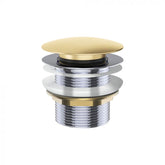 Fienza 40mm Pop Up / Pull Out Bath Plug and Waste No Overflow - Urban Brass